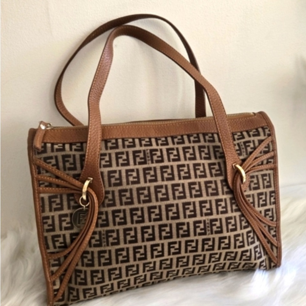 Fendi Brown Monogram Tote